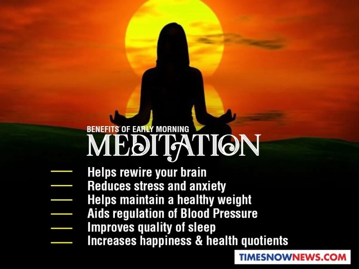 Health meditation benefits